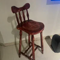 صندلی چوبی قدیمی اپنی