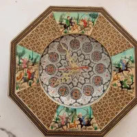 ساعت دیواری خاتم کاری