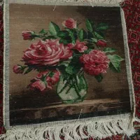 تابلو فرش دستباف نو به ابعاد ۴۰ در ۴۰