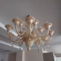 لوستر ۱۵ شعله  ۲عدد