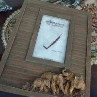 آلبوم چوبی کنده کاری کار دست کاملا آنتیک و بکر