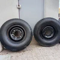 رینگ ولاستیک و در عقب نیسان