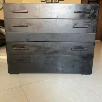 دراور مشکی  چهار کشو