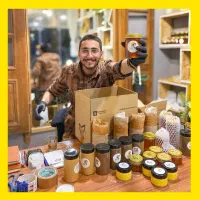 محصولات ارگانیک- عسل ناب ژل‌رویال - قوتو -روغن‌گاو