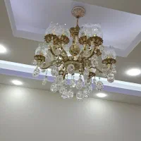 لوستر ۸ شاخه کریستال