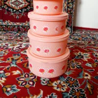 ظروف ۴ تیکه نو