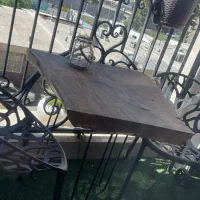 میز وصندلی مدل شاخ و برگ