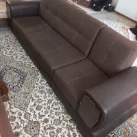 مبل چرمی .کاناپه.