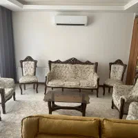 مبل استیل سلطنتی ۹ نفره همراه میز و عسلی