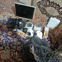 دوربین با تمامی تجهیزات