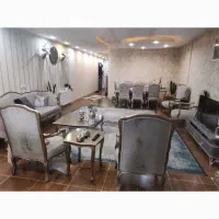 مبل کویین  و میز ناهارخوری ۸نفره