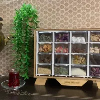 جا ادویه ای چوبی