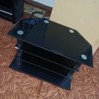 زیر تلوزیونی شیشه ای سالم