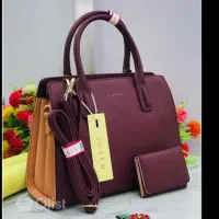 کیف زرشکی برند سوزن اصلی خرید از دبی