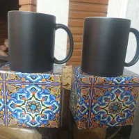 دو عدد لیوان سرامیکی نو