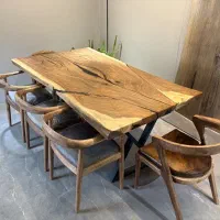 میزناهارخوری چوب گردو