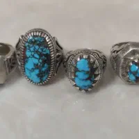 تعدادی انگشتر فیروزه نیشابور درجه یک