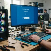 نصب ویندوز و درایور و نرم افزار