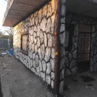 سیمان ساده طرح سنگ سنگ و طرح چوب