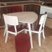 میز و صندلی شیک ۳ نفره