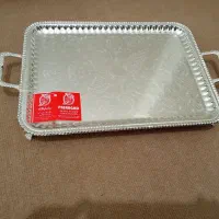 سینی پایه دار سیلور مدل پاسارگاد