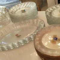 سرویس عینکی لومینارک فرانسه قدیمی آکبند نو نو