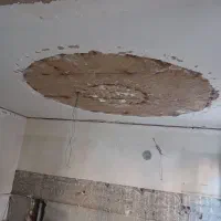 گج کاری خورده کاری تخریب