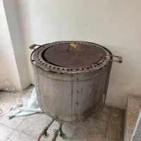 تنور گازی استوانه ای درب دار