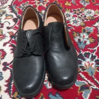 کفش چرم مشکی