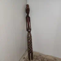 مجسمه چوبی کار دست