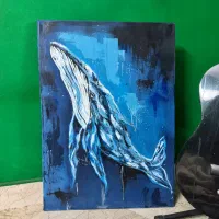 تابلو رنگ روغن وال‌ خاص و جذاب