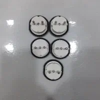 پنج عدد تبدیل کلگی شارژر 2به3 . 10عدداو تی جی. OTG