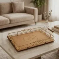 سینی چوبی قلبی چوب ضد آب