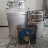 دو  عدد دستگاه گلاب گیری همراه کندانسور