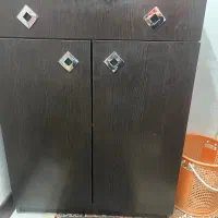 جا کفشی  ام دی اف  قهوه ای