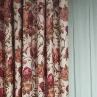 دو عدد دستک پانچ با پارچه سنگین مبلی در حد نو