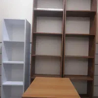 کمد ایستاده(قفسه) میز چوبی فلزی