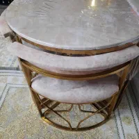 میز  و صندلی ناهار خوری 4 نفره کاملا نو و سالم
