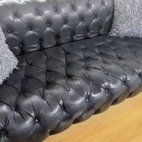 مبل راحتی چستر سه نفره چرم