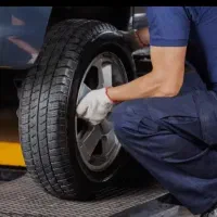 تعویض در محل با زاپاس لاستیک خودرو امداد لاستیک