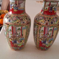 یک جفت گلدان مرغی قدیمی نونو فقط ۲۱۰۰