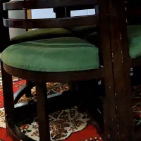 میز ناهار خوری 4نفره گرد