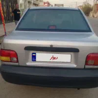 پراید نقره‌ای مدل 87