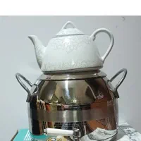 کتری قوری دنیز کتری قوری کف چدن ترک نو آک بند