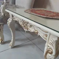 مبل طرح ژوبین چوب راش ۸ نفره