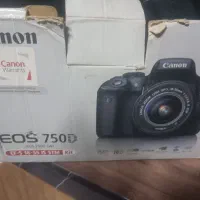 دوربین کنون 750d همراه لنز 50 f1.8