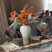 گل با گلدون زیبا و تازگی