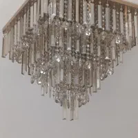 لوستر کریستالی سایز بزرگ