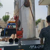 اتو پرس نظریان و ۲ عدد دیگ بخار اتوماتیک و دستی