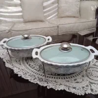 سوفله خوری وامر دار چینی دو عدد